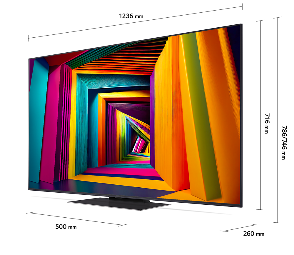 LG 55" 55UT91003LA 4K UHD HDR Smart TV