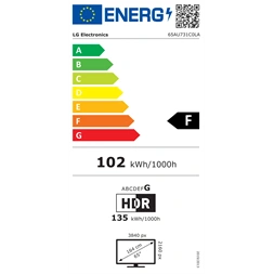 LG 65" 65AU731C0LA 4K UHD Smart TV