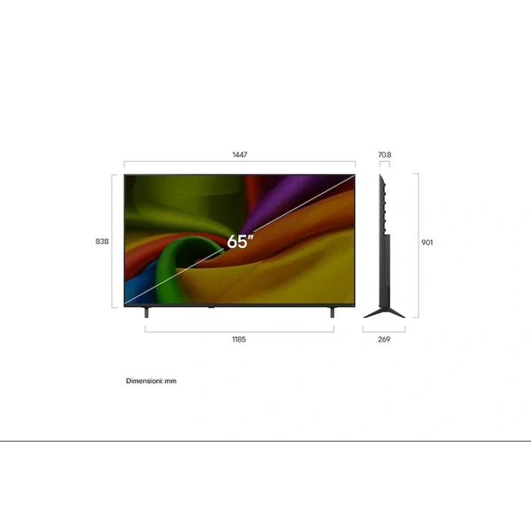 LG 65" 65NU85CB6LA 4K UHD Smart NanoCell LED TV