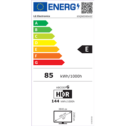 LG 65" 65QNED85A3C 4K UHD AI Smart QNED evo MiniLED TV
