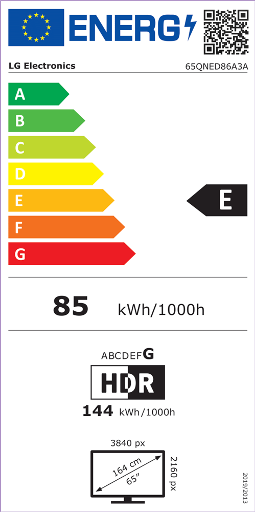 LG 65" 65QNED86A3A 4K UHD AI Smart QNED evo MiniLED TV