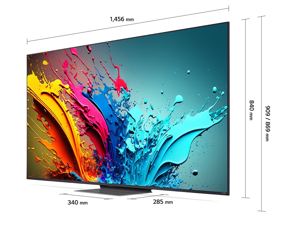 LG 65" 65QNED87T3B 4K UHD HDR Smart QNED TV