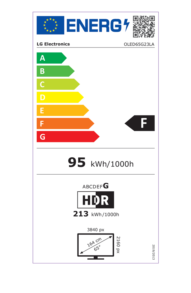 LG 65" OLED65G23LA 4K UHD Smart OLED TV