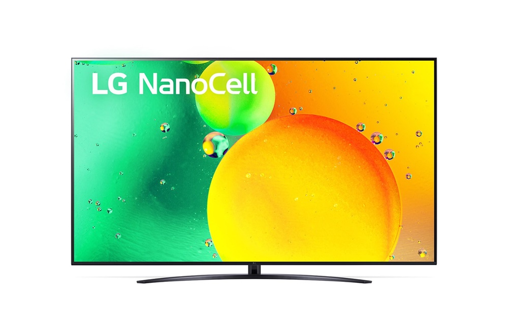 LG 75" 75NANO763QA 4K UHD Smart NanoCell LED TV