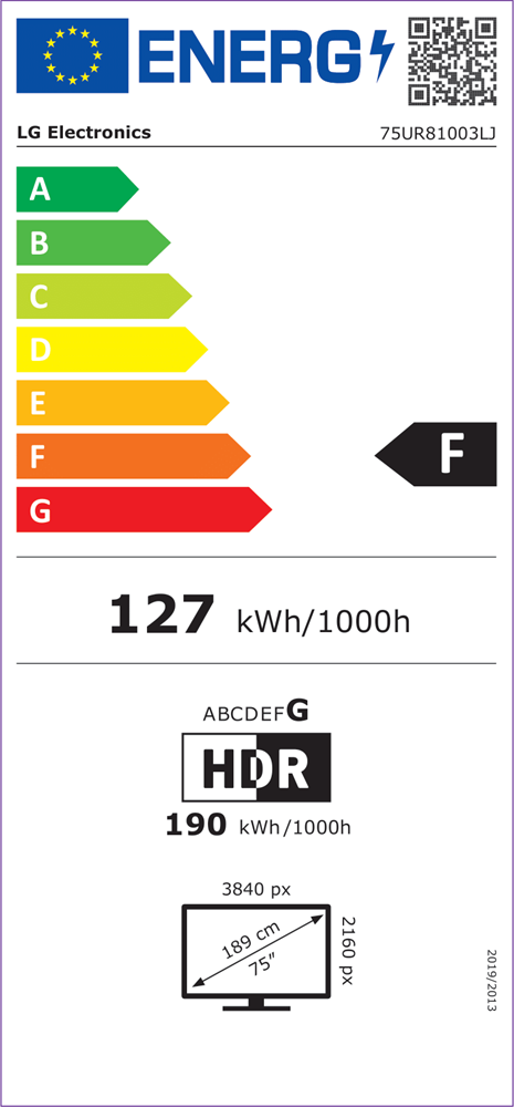 LG 75" 75UR81003LJ 4K UHD Smart LED TV