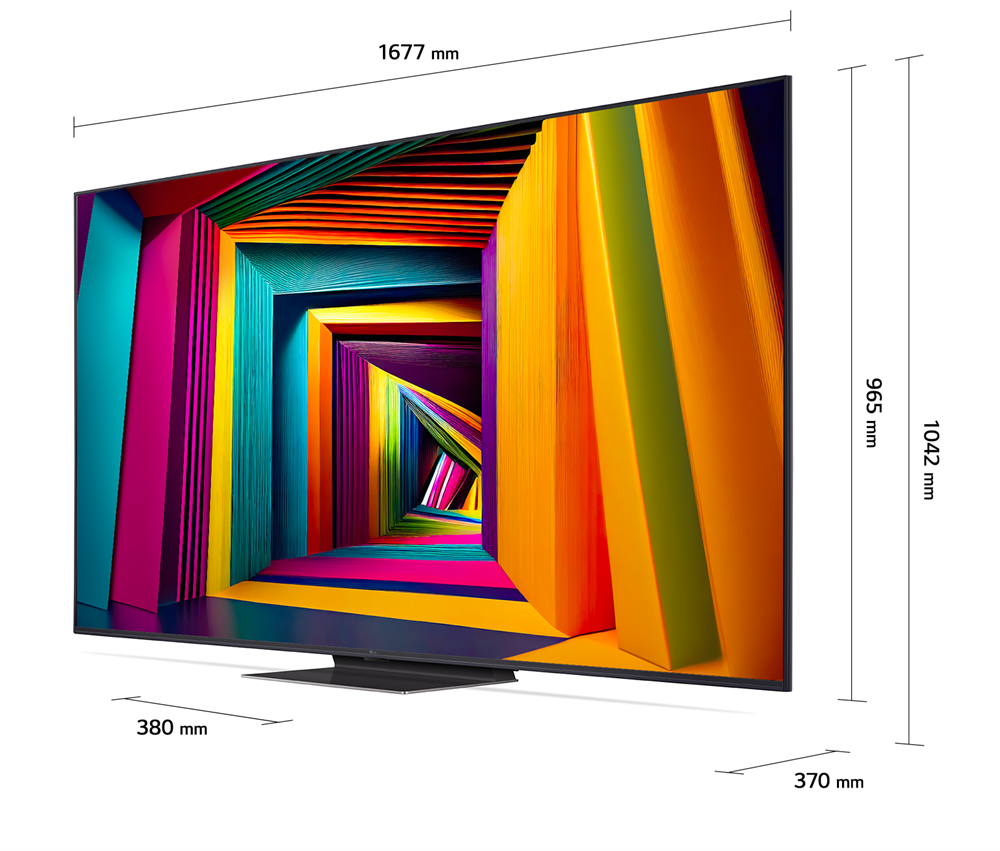 LG 75" 75UT91003LA 4K UHD HDR Smart TV