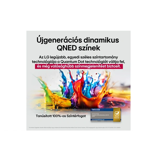 LG 86" 86QNED82A3B 4K UHD AI Smart QNED TV (Újszerű)