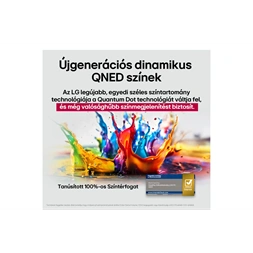 LG 86" 86QNED82A3B 4K UHD AI Smart QNED TV (Újszerű)