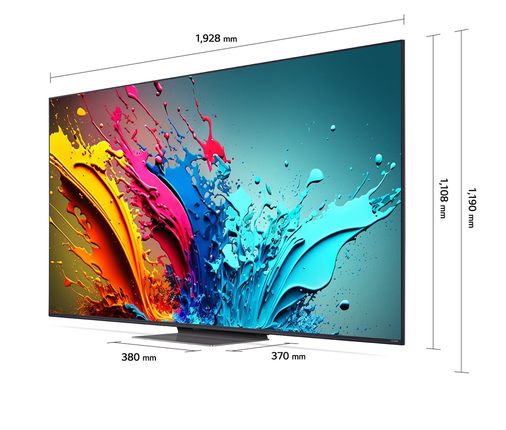 LG 86" 86QNED86T3A 4K UHD HDR Smart QNED TV