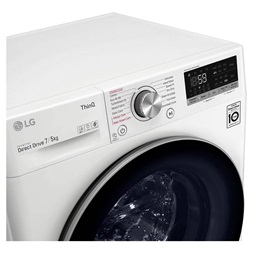 LG F2DV5S7S1E keskeny 7 kg elöltöltős mosó-szárítógép