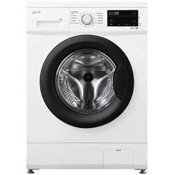 LG F2J3WSBWE fehér, elöltöltős, max.1200ford., 6,5 kg, mosógép (Újszerű)