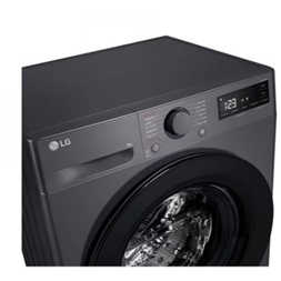 LG F2WR508SBM inox, elöltöltős, keskeny, max.1200ford., 8 kg, mosógép (Újszerű)