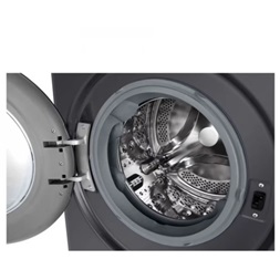 LG F2WR508SBM inox, elöltöltős, keskeny, max.1200ford., 8 kg, mosógép (Újszerű)