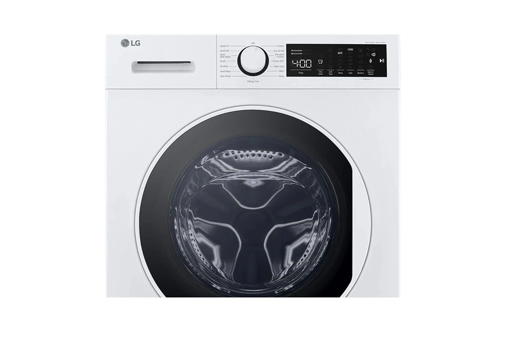 LG F2WT208S0E fehér, elöltöltős, max.1200ford., 8 kg, mosógép (Újszerű)