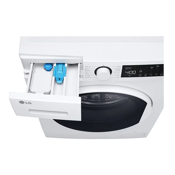 LG F2WT208S0E fehér, elöltöltős, max.1200ford., 8 kg, mosógép (Újszerű)