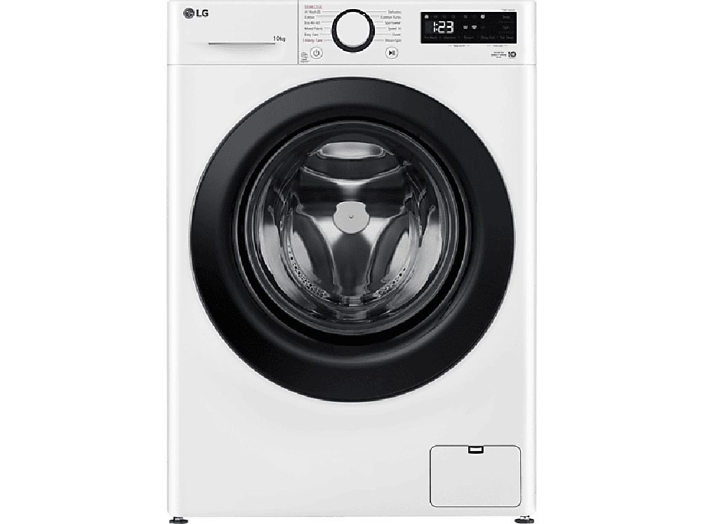 LG F4WR510SBW fehér, elöltöltős, max.1400ford., 10 kg, mosógép