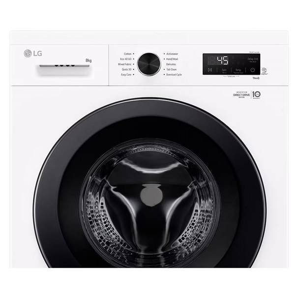 LG F4X1008NWK 8 kg elöltöltős mosógép