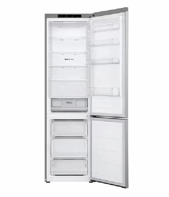 LG GBV22L0EPY ezüst, alulfagyasztós, Hűtő:277L, Fagyasztó:110L, DoorCooling + LINEAR Cooling hűtőszekrény (Használt - A)