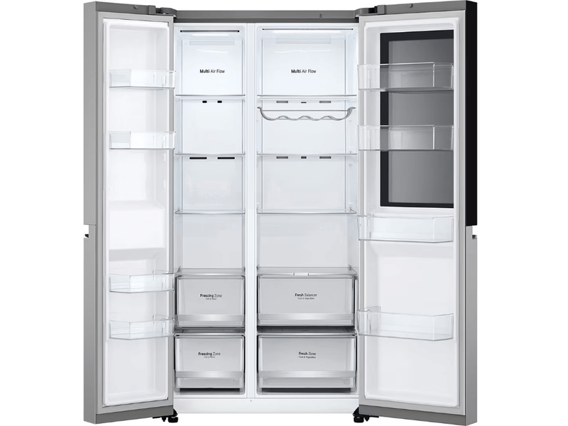 LG GSVV80PYLL side-by- side, Hűtő:416L, Fagyasztó:219L, No Frosthűtőszekrény