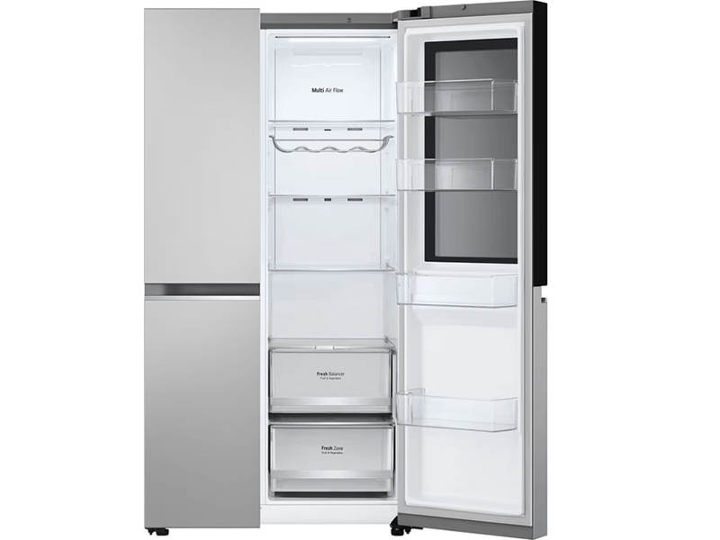 LG GSVV80PYLL side-by- side, Hűtő:416L, Fagyasztó:219L, No Frosthűtőszekrény