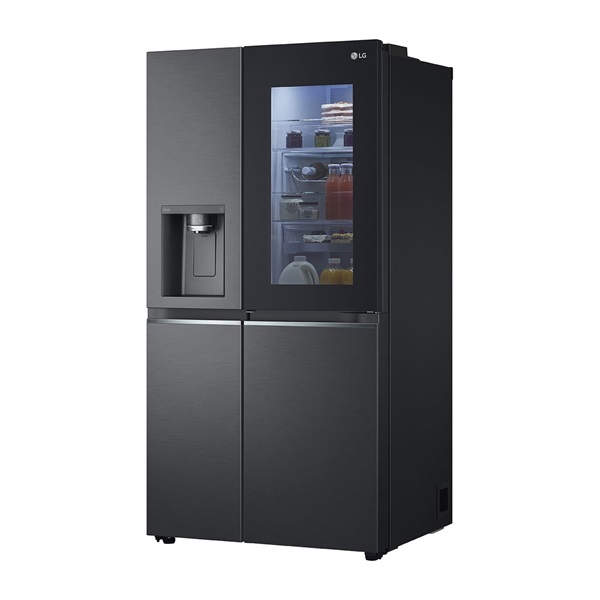 LG GSXV90MCDE fekete, Side-by-Side, Hűtő:416L, Fagyasztó:219L, Total No frost hűtőszekrény