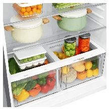 LG GTF916PZPED ezüst, felülfagyasztós, Hűtő:418L, Fagyasztó:174L, Total No frost hűtőszekrény
