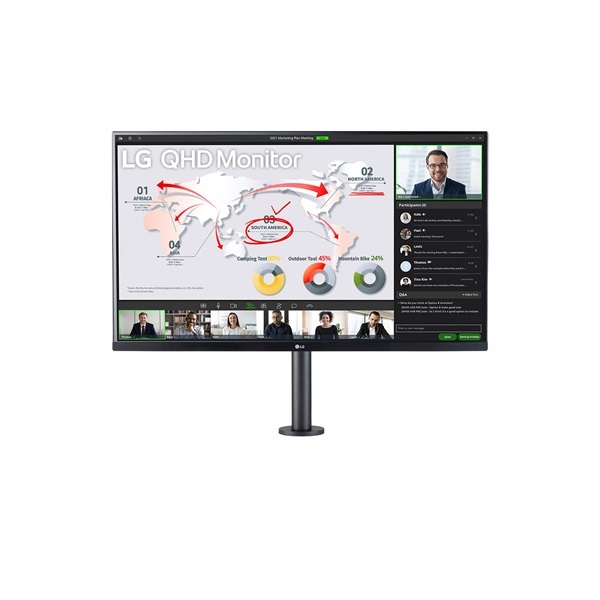 LG 31,5" 32QP88NP QHD IPS HDMI/DP/USB-C/USB monitor