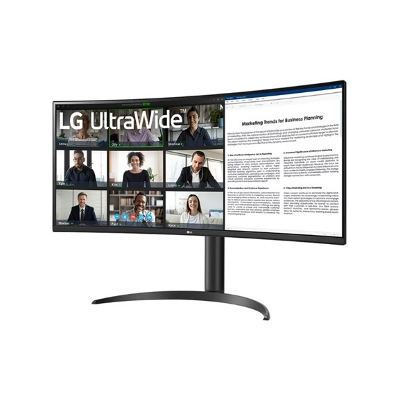 LG 34" 34WR55QC UWQHD 100Hz HDMI/DP/USB-C/USB ívelt monitor