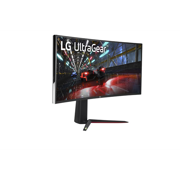 LG 37,5" 38GN950P WQHD+ Nano IPS 160Hz HDMI/DP/USB ívelt gamer monitor