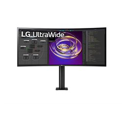 LG 34" 34WP88CP UWQHD IPS HDMI/DP/USB-C/USB ívelt monitor