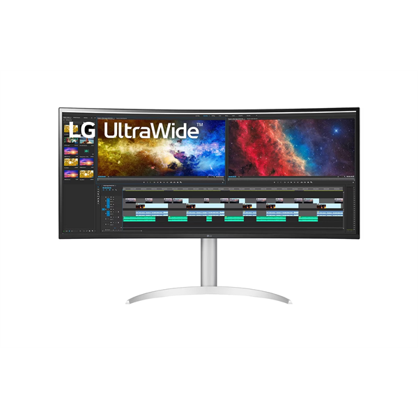 LG 37,5"38WP85CP WQHD+ IPS HDMI/DP/USB-C/USB ívelt monitor