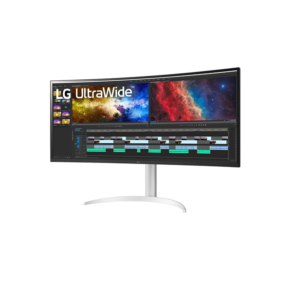 LG 37,5"38WP85CP WQHD+ IPS HDMI/DP/USB-C/USB ívelt monitor