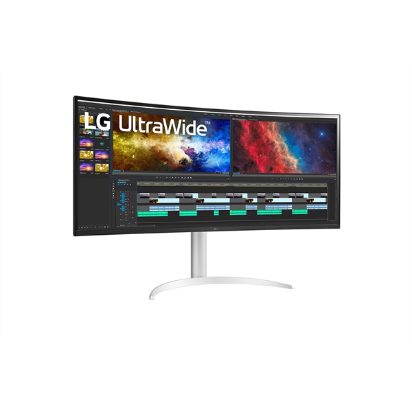 LG 37,5"38WP85CP WQHD+ IPS HDMI/DP/USB-C/USB ívelt monitor
