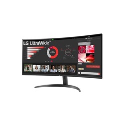 LG 34" 34WR50QC UWQHD VA HDMI/DP ívelt monitor