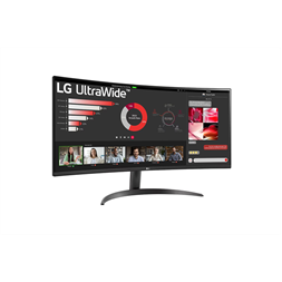LG 34" 34WR50QC UWQHD VA HDMI/DP ívelt monitor