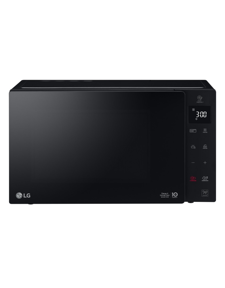 LG MH6535GIS 1000W 25L fekete grillezős mikrohullámú sütő