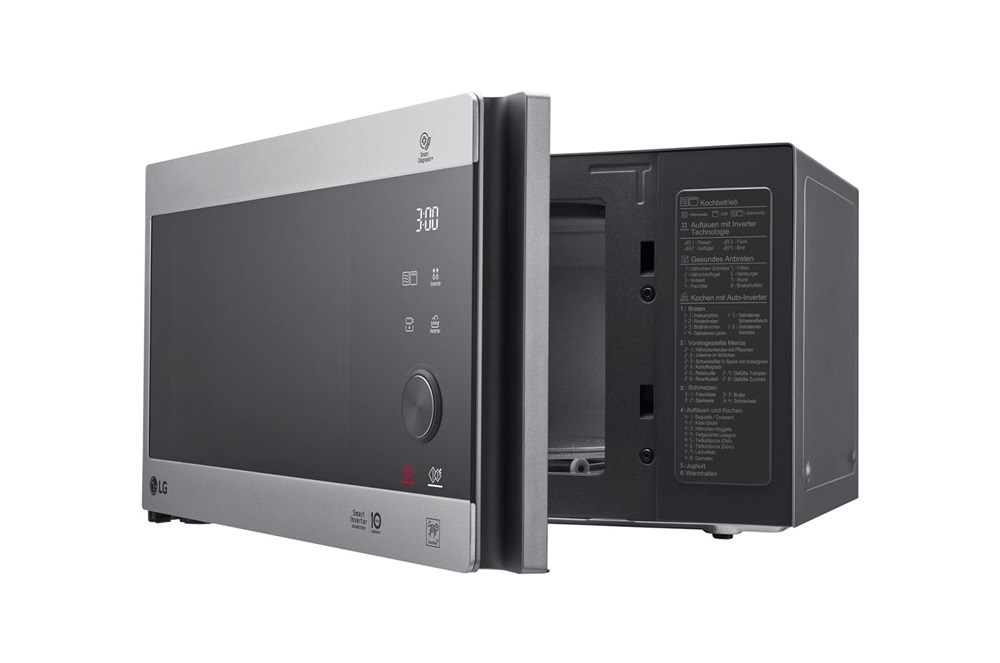 LG MH6565CPS 1150W 25L inox mikrohullámú sütő