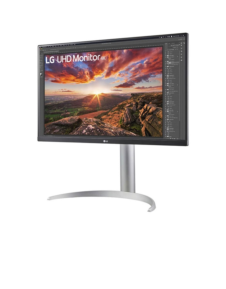 LG 27" - 27UP85NP-W UHD IPS HDMI/DP/USB-C gamer monitor