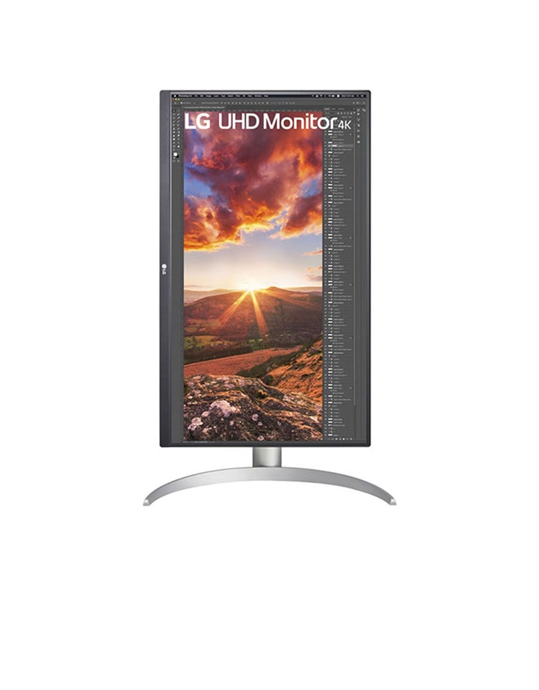 LG 27" - 27UP85NP-W UHD IPS HDMI/DP/USB-C gamer monitor