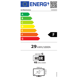 LG 32" 32GN650-B.BEU QHD VA 165Hz HDMI/DP gamer monitor