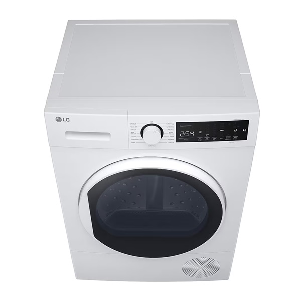 LG RH80T2AP6M fehér, 8 kg, hőszivattyús, szárítógép (Újszerű)
