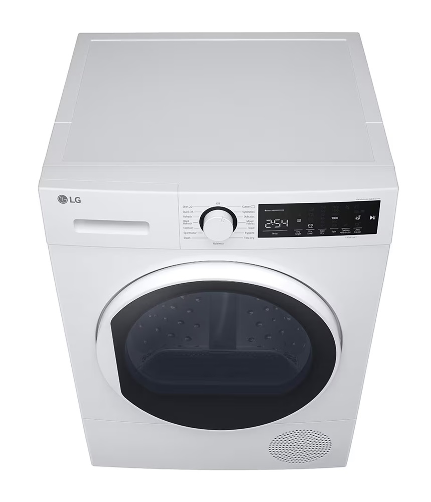 LG RH80T2AP6M fehér, 8 kg, hőszivattyús, szárítógép (Újszerű)