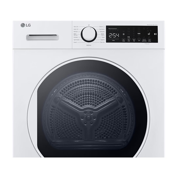 LG RH80T2AP6M fehér, 8 kg, hőszivattyús, szárítógép (Újszerű)