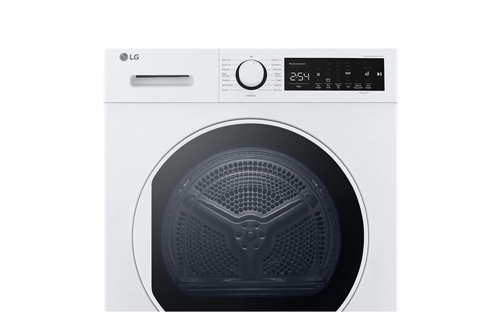 LG RH80T2AP6M fehér, 8 kg, hőszivattyús, szárítógép