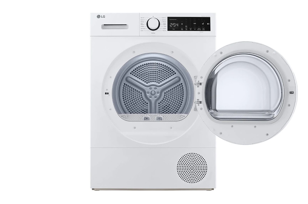 LG RH80T2AP6M fehér, 8 kg, hőszivattyús, szárítógép