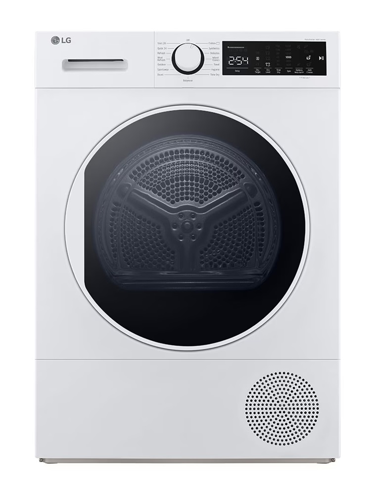 LG RH80T2AP6M fehér, 8 kg, hőszivattyús, szárítógép