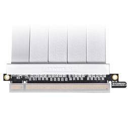 LIAN LI 90cm PCIe 4.0 Riser fehér kábel