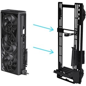 LIAN LI O11DEXL-1X Upright fekete GPU keret