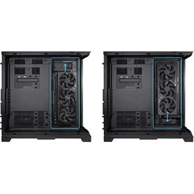 LIAN LI O11DEXL-1X fehér GPU-tartó