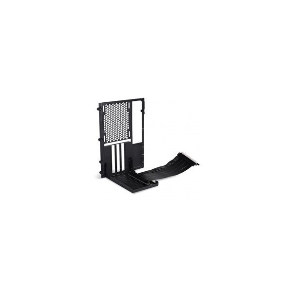LIAN LI O11 Dynamic Mini Riser Card + PC slot cover PCIe 4.0 fekete keret